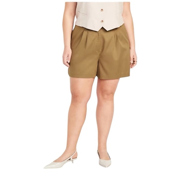Old Navy Women Extra High-Waisted Taylor Trouser Short 5-inch inseam Clifftop 3X - Picture 3 of 8